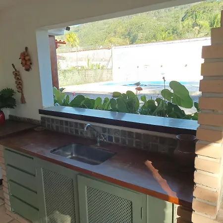 Casa Com Piscina A 150M Da Praia Do Lazaro Ubatuba Exterior photo